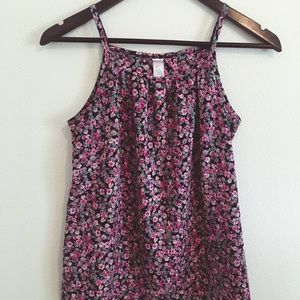 Floral tank top